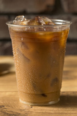 Sweet Iced Almond Milk Coffee