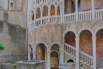 Palace of Contarini del Bovolo, Venice. Parts of the building
