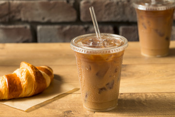 Sweet Iced Almond Milk Coffee