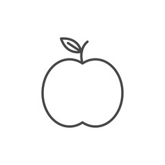 Isolated apple fruit vector design