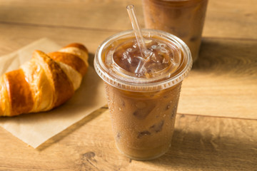 Sweet Iced Almond Milk Coffee