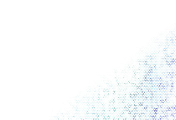 Light vector background with polygonal style.