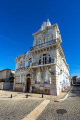 The Palacete Belmarco in Faro is one of most interesting examples of revivalist architecture, Algarve, Portugal