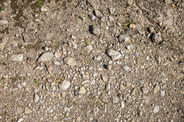 texture with pebble stones