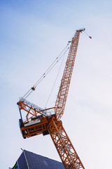 Fototapeta na wymiar Construction Crane