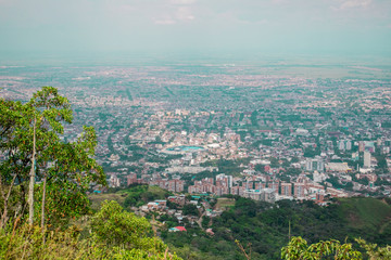 Fototapeta premium beautiful landscape in the city of Cali
