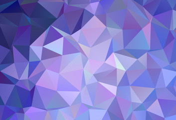 Obraz premium Light Purple vector abstract polygonal template.