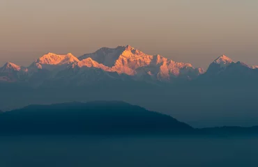 Printed roller blinds Kangchenjunga View of Mount Kangchenjunga from Sikkim,India