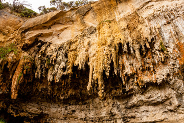 Loch Ard Gorge is part of Port Campbell National Park on Great Ocean Road, Victoria, Australia.
