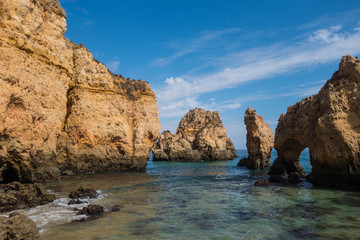 Summer holiday at the portuguese coast