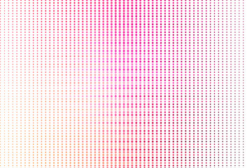 Light Pink, Yellow vector background with spots.