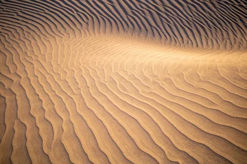 Foto op Plexiglas rimpelingen in het zand © Jareck