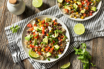 Homemade Mexican Baja Rice Bowl