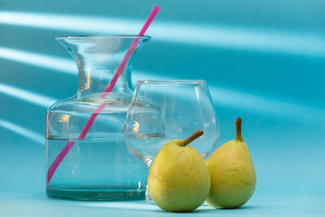 representation of a pear juice