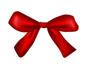 Christmas red shiny background with snowflakes and stars