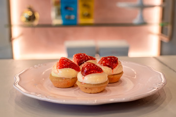 Strwaberry cupcakes
