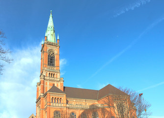 St. John's Church (Johanneskirche) Dusseldorf (Düsseldorf) North Rhine-Westphalia Germany