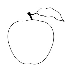 apple fruit icon image design