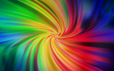Dark Multicolor vector blurred pattern. Colorful illustration in abstract style with gradient. Completely new design for your business.