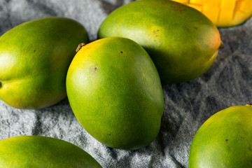 Raw Green Organic Kiett Mangoes
