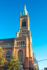 Fototapeta na wymiar St. John's Church (Johanneskirche) Dusseldorf (Düsseldorf) North Rhine-Westphalia Germany