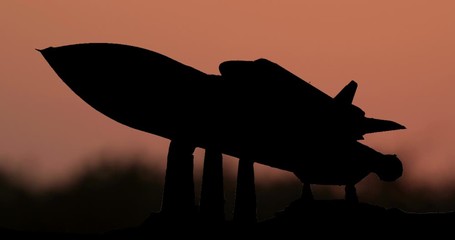 Moonrise Sunrise Sunset Silhouette Time Lapse