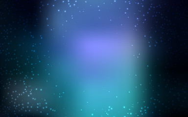 Obraz premium Dark Pink, Blue vector texture with milky way stars. Modern abstract illustration with Big Dipper stars. Pattern for astrology websites.