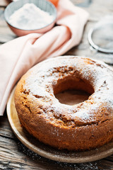 Homemade Bundt cake