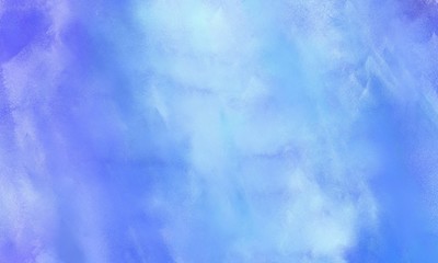 fine brush painted background with corn flower blue, light blue and pale turquoise color and space for text or image