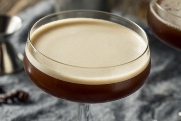 Homemade Alcoholic Espresso Martini