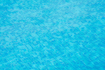 piscina fondo turquesa