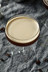 Homemade Alcoholic Espresso Martini