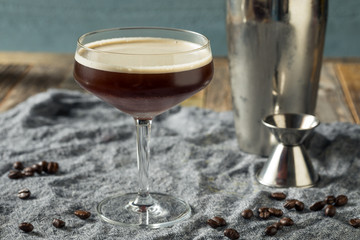 Homemade Alcoholic Espresso Martini