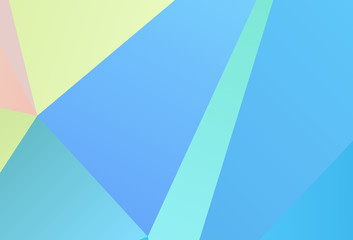 Dark Red vector polygon abstract layout.