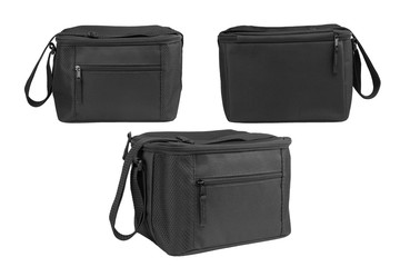 black bag isolated on white background