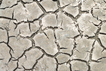 Dry mud background texture. Global Drought Warming