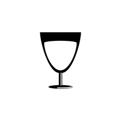 beverage wine cup fast food line style icon