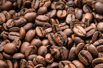 Background of coffee beans/ coffee beans texture /coffee beans/