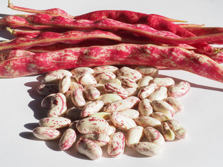 crimson beans legumes vegetables food