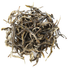 Wild arbor loose maocha raw puerh from Hekai mountains in Yunnan province