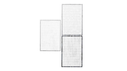 Steel sheet old silver floor. 3D rendering