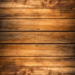 Obraz na płótnie Canvas old brown rustic dark wooden texture - wood background square
