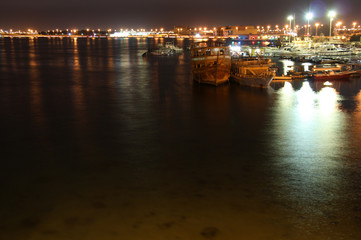 Obraz premium View on the bay from the North Corniche in Jeddah, Saudi Arabia