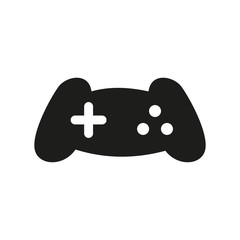 Vector joystick gamepad illustration  or icon isolated on white background