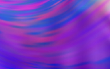 Light Purple, Pink vector glossy abstract layout. Colorful abstract illustration with gradient. Blurred design for your web site.