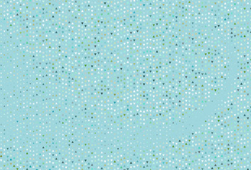 Light layout with lines, triangles.