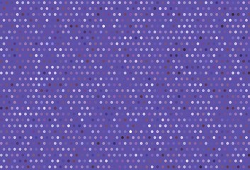 Light Purple vector background with spots.