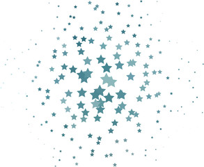 Fototapeta premium Modern blue, great design for any purposes. Christmas abstract pattern with stars. Vector banner. Simple element illustration. Modern web template. Sign, symbol, element.