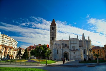 Santa Maria la iglesia en Valladolid, Castilla y Leon, Espa&ntilde;a