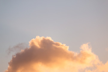 dramatic sky with clouds